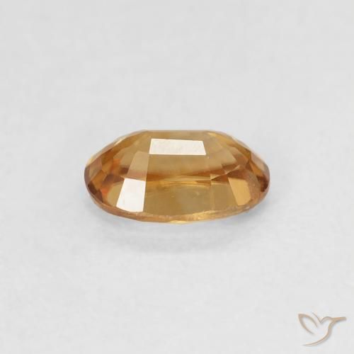 9,17 ctw natürlicher Mittelorange Zirkon, Oval, VVS