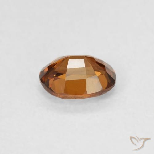 9,17 ctw natürlicher Amber Orange Zirkon, Oval, VVS