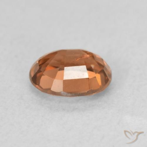 9,17 ctw natürlicher hellorange Zirkon, Oval, VS