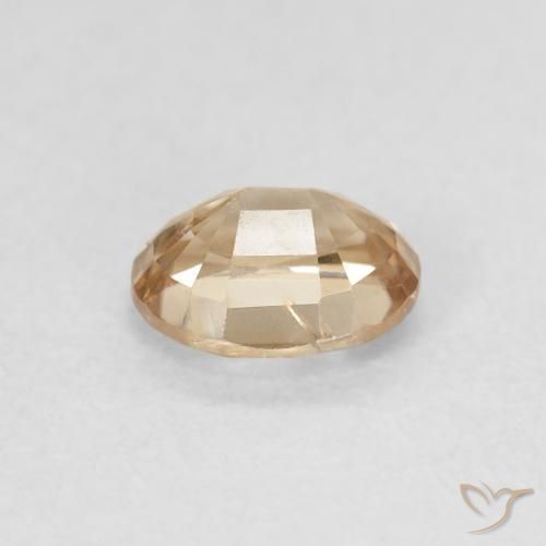 9,17 ctw natürlicher Golden Zirkon, Oval, VS