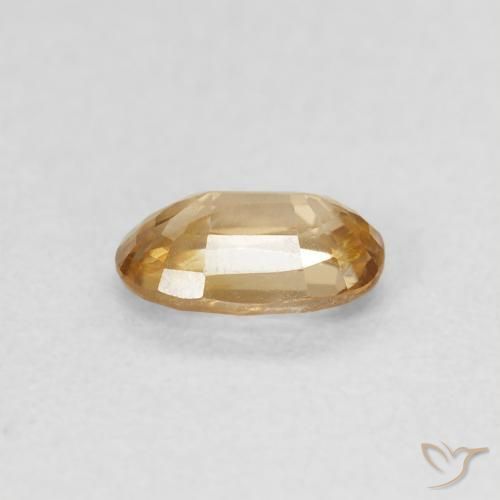 9,17 ctw natürlicher Golden Zirkon, Oval, VS