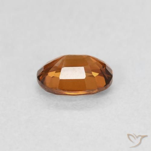 9,17 ctw natürlicher Medium Dark-Orange Zirkon, Oval, VS