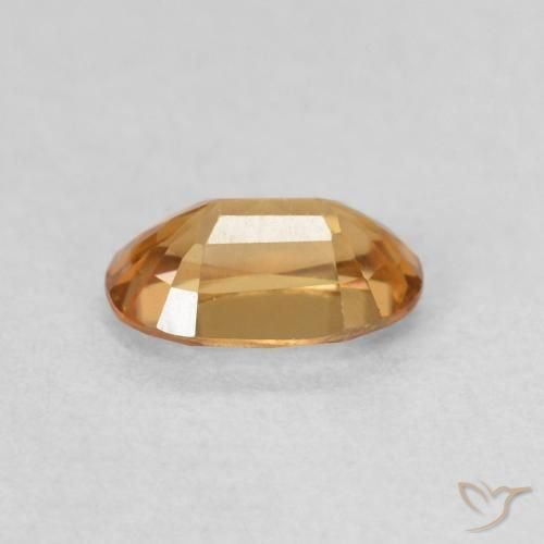 9,17 ctw natürlicher Mittelorange Zirkon, Oval, VVS