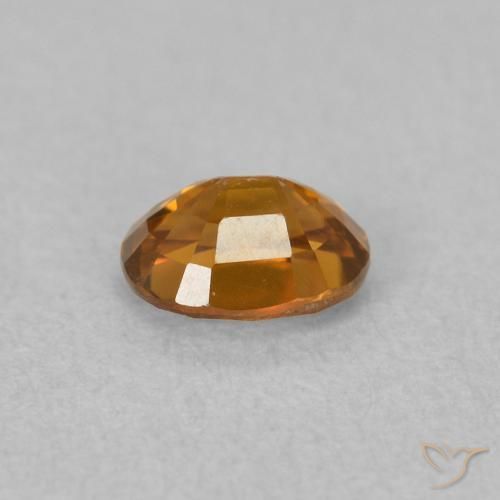 9,17 ctw natürlicher Mittelorange Zirkon, Oval, VVS