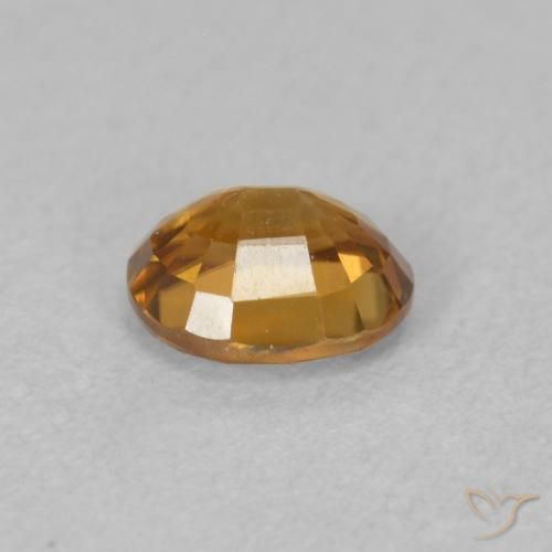 9,17 ctw natürlicher Mittelorange Zirkon, Oval, VVS