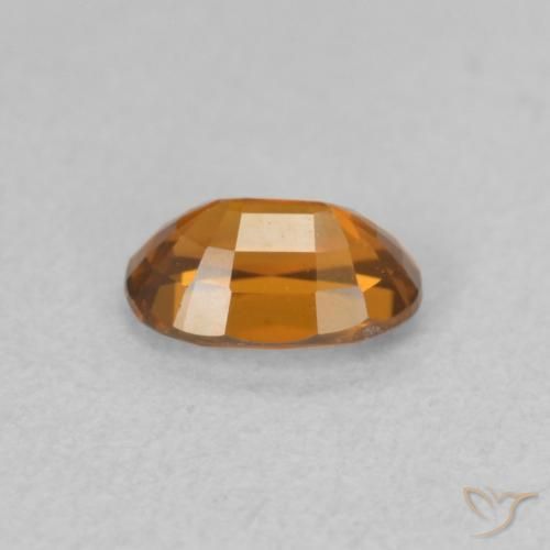9,17 ctw natürlicher Mittelorange Zirkon, Oval, VVS