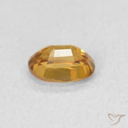 9,17 ctw natürlicher Golden Zirkon, Oval, VVS