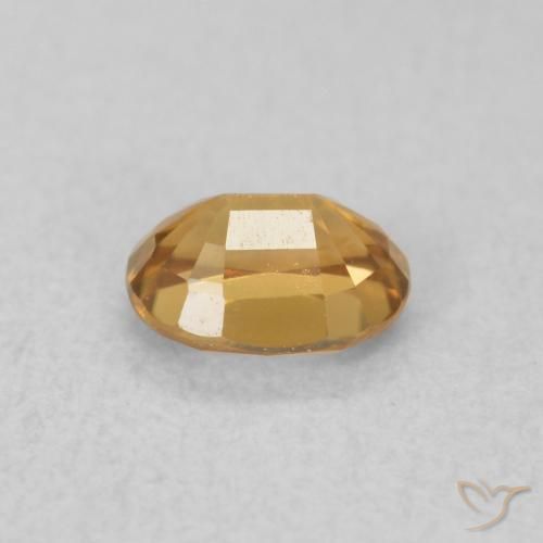 9,17 ctw natürlicher Mittelorange Zirkon, Oval, VVS