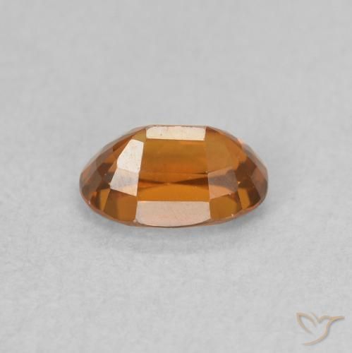 9,17 ctw natürlicher Feuerorange Zirkon, Oval, VVS