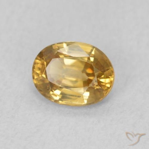 9,17 ctw natürlicher Champagner Zirkon, Oval, VVS