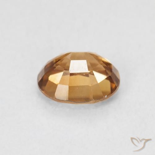 9,17 ctw natürlicher Mittelorange Zirkon, Oval, VVS
