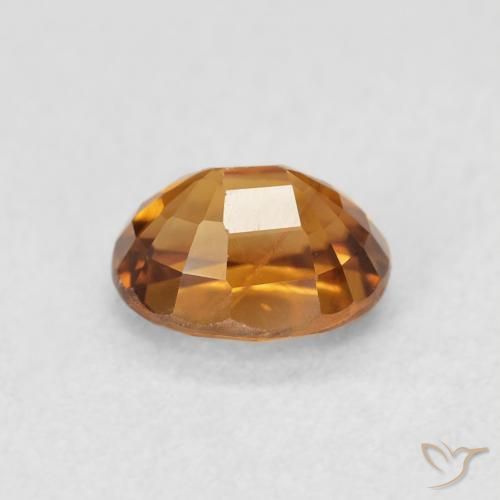 9,17 ctw natürlicher Mittelorange Zirkon, Oval, VS