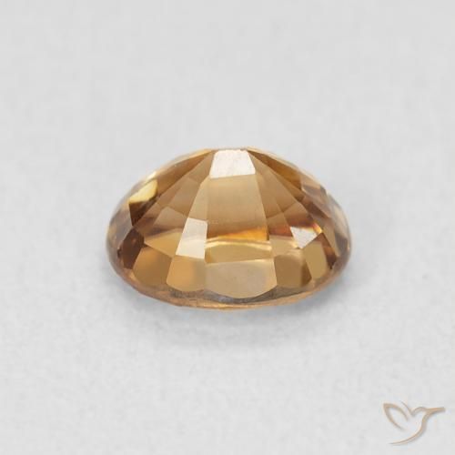 9,17 ctw natürlicher Mittelorange Zirkon, Oval, VS