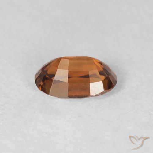 9,17 ctw natürlicher Mittelorange Zirkon, Oval, VVS