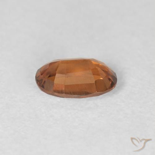 9,17 ctw natürlicher Erde Orange Zirkon, Oval, VVS