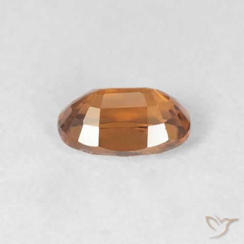 9,17 ctw natürlicher Mittelorange Zirkon, Oval, VVS