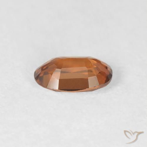 9,17 ctw natürlicher Mittelorange Zirkon, Oval, VVS