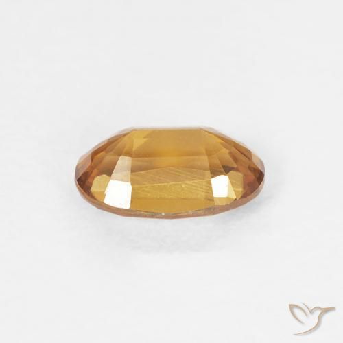 9,17 ctw natürlicher Mittelorange Zirkon, Oval, VVS