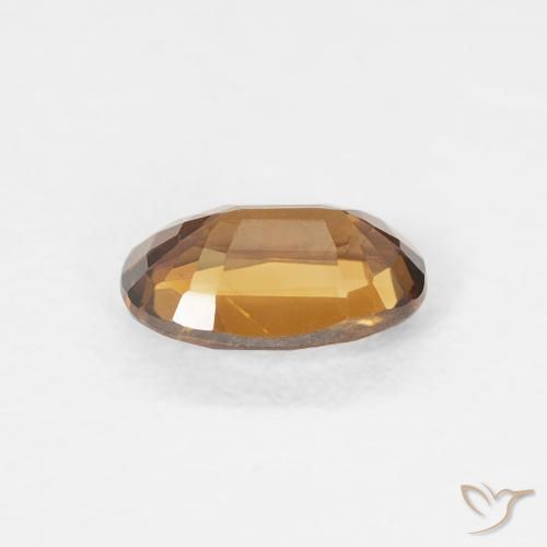 9,17 ctw natürlicher Medium Dark-Orange Zirkon, Oval, VVS
