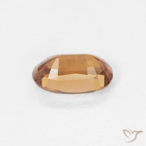 9,17 ctw natürlicher Mittelorange Zirkon, Oval, VVS