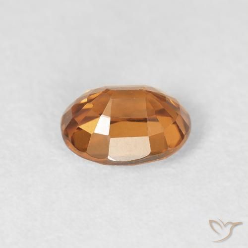 9,17 ctw natürlicher Mittelorange Zirkon, Oval, VS
