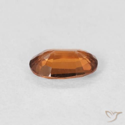 9,17 ctw natürlicher Mittelorange Zirkon, Oval, VVS-VS