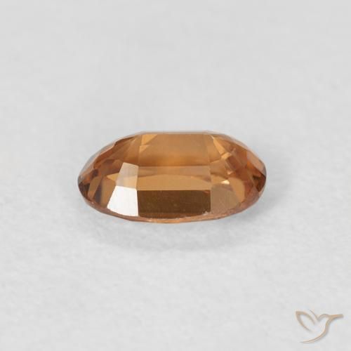 9,17 ctw natürlicher Mittelorange Zirkon, Oval, VVS