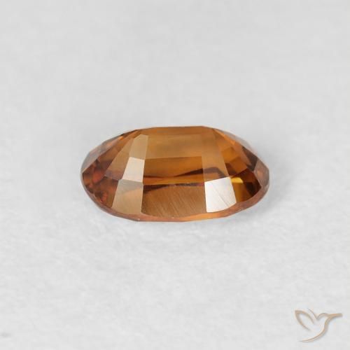 9,17 ctw natürlicher Mittelorange Zirkon, Oval, VS