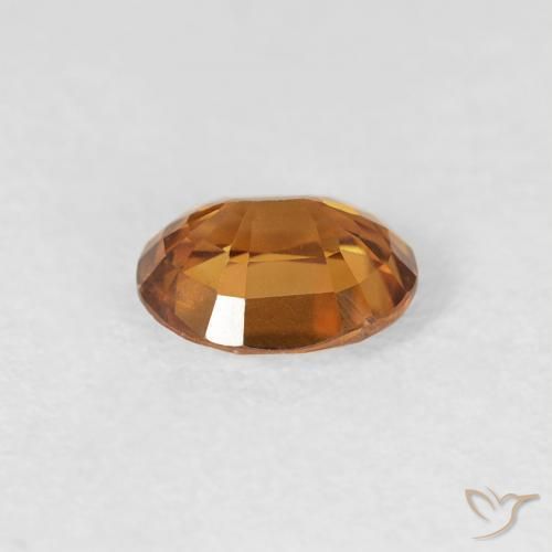 9,17 ctw natürlicher Erde Orange Zirkon, Oval, VS