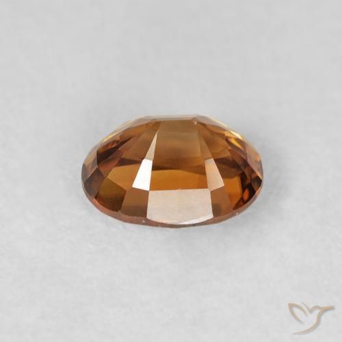 9,17 ctw natürlicher Mittelorange Zirkon, Oval, VS