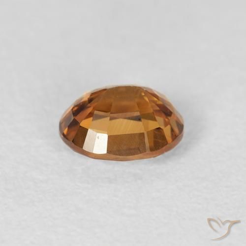 9,17 ctw natürlicher Mittelorange Zirkon, Oval, VS