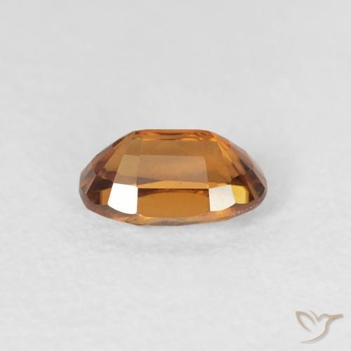 9,17 ctw natürlicher Erde Orange Zirkon, Oval, VVS