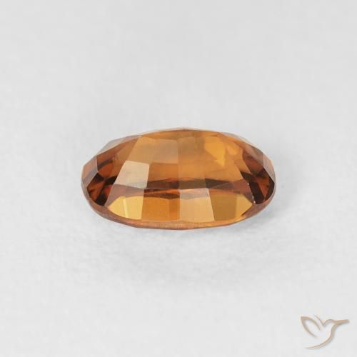 9,17 ctw natürlicher Mittelorange Zirkon, Oval, VVS