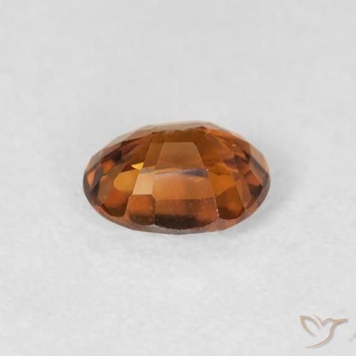 9,17 ctw natürlicher Mittelorange Zirkon, Oval, VS
