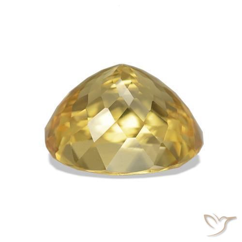 9,17 ctw natürlicher Golden Zirkon, Oval, VS