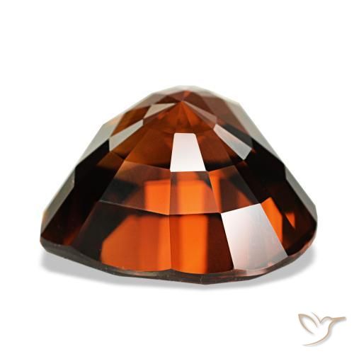 7,42 ctw natürlicher roter Zirkon, Herzform, VVS